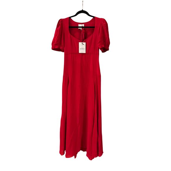 REFORMATION Chrissie Dress Lipstick size 4 (New with Tags) - Picture 9 of 12